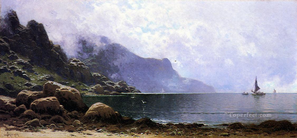 Mist Clearing Grand Manan beachside Alfred Thompson Bricher Oil Paintings